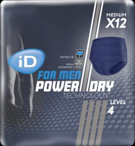  Navlékací plenkové kalhotky - iD Pants For Men Level 4 Medium N7 (SÚKL 5014473)